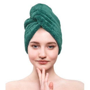 EIDER & IVORY™ Peacham Hair Towels (Set of 2)