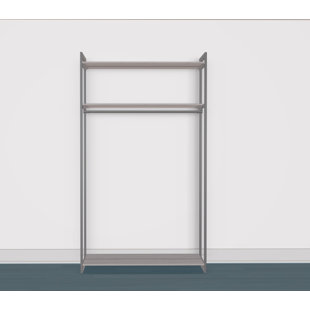 MARTHA STEWART California Closets® The Everyday System™ 48'' W 20" D Double Hanging Modular Closet System Reach-In & Starter Kit