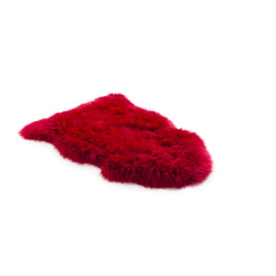 BOWRON SHEEPSKIN Hand-Woven Wildfire Indoor Area Rug