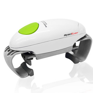 ASSEENONTV Robo Twist Electric Jar Opener, One Touch Electric Handsfree Easy Jar Opener, Works for Jars of All Sizes