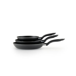 T-FAL Specialty Nonstick, 8", 9.5" & 11" Fry Pan Set, Black