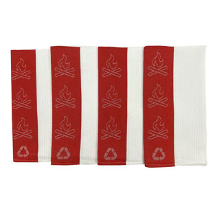 CARLO LAMPERTI™ Introducing Carlo Lamperti's Premium Heat Towels For The Kitchen - Crafted For Exceptional Functionality And Style. Our Eco-Friendly Green Collection, Made From Recycled Cotton And Polyester, Lets You Enjoy High-Quality Towels While Contributing To A Sust (Set of 4)