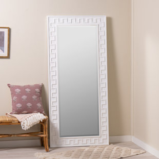 ERIN GATES BY COOPER CLASSICS Greek Key Full Length Mirror by Erin Gates