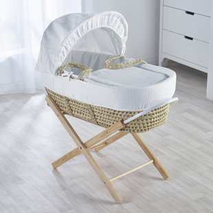 KINDER VALLEY Waffle on Palm Moses Basket