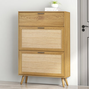WADE LOGAN® Avangeline 16 Pair Shoe Storage Cabinet
