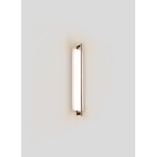 CERNO Merus Wood LED Plug-in Flush Mounted Sconce