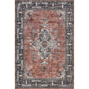 Lauren Liess x Rugs USA Wild Orchid Machine Washable Area Rug
