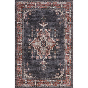 Lauren Liess x Rugs USA Wild Orchid Machine Washable Area Rug