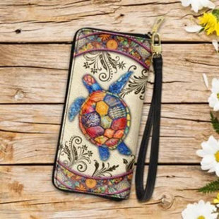 TEEXCORP Turtle Lovers Wallet