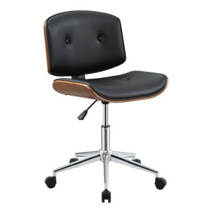 CORRIGAN STUDIO® Amadi Genuine Leather Drafting Chair