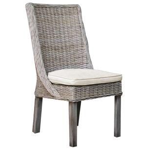 PANAMA JACK SUNROOM Exuma Woven Back Side Chair