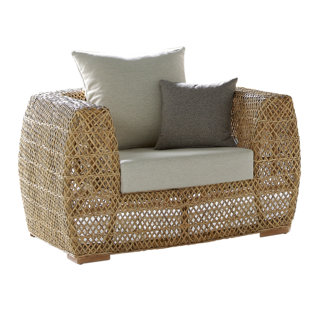 PANAMA JACK SUNROOM Rattan Barrel Chair