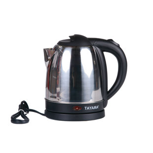 Tayama 6-Cup Stainless Steel Cordless Electric Kettle