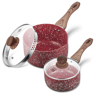 CS KOCHSYSTEME Non-Stick Aluminum Saucepan Set