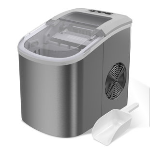 Dalxo 33 lb. Daily Production Clear Ice Portable Ice Maker