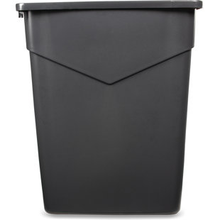 CARLISLE FOOD SERVICE PRODUCTS TrimLine 15 Gallon Curbside Trash & Recycling Bin (Set of 4)