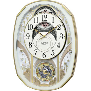 RHYTHM U.S.A INC Magic Motion Wall Clock