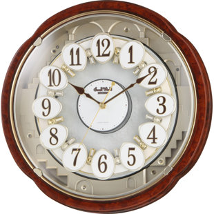 RHYTHM U.S.A INC Magic Motion Wall Clock