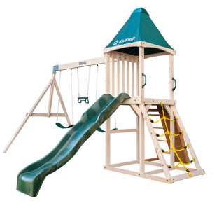 KIDKRAFT Emerald Challenge Swing Set