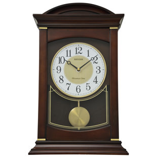 RHYTHM U.S.A INC WSM Wooden Musical Clocks Wood Wall Clock