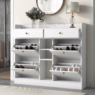 HOKKU DESIGNS 19 Pair Shoe Storage Cabinet
