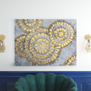 ETTA AVENUE™ " Shiny Circles " Painting Print
