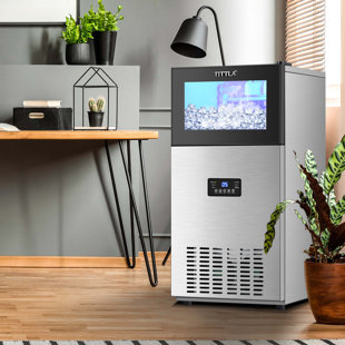 Tittla 130 lb. Daily Production Cube Clear Ice Built-in or Freestanding Ice Maker