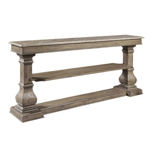 PULASKI FURNITURE Garrison Cove Stone Top 81.97" Console Table