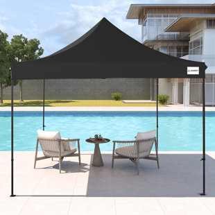 YOHO BEDDING INC 10 Ft. W x 10 Ft. D Steel Pop-Up Canopy