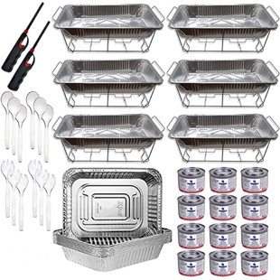 NICOLE FANTINI COLLECTION Chafing Dish Buffet Party Set 50PC