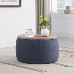 EBERN DESIGNS Pandian Upholstered Ottoman