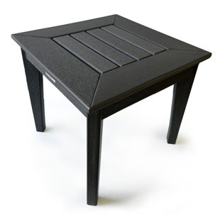 LUXEO Aspen 18.2" HDPE Outdoor Side Table