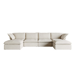 HOKKU DESIGNS Damyn 6 - Piece Upholstered Sectional