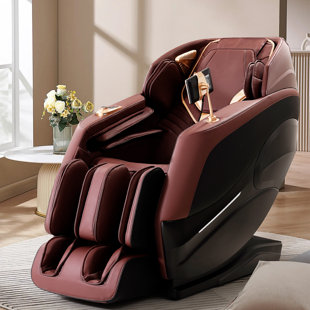 INBOX ZERO Larianna Faux Leather Heated Massage Chair