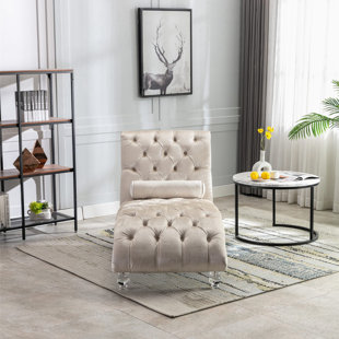 BUILDDECOR Leisure Concube Sofa With Acrylic Feet