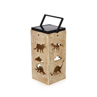 TECHKO KOBOT, INC. Solar Decorative Portable Lantern - Dinosaurs