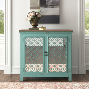 KELLY CLARKSON HOME Della Mirrored Accent Cabinet