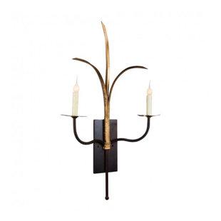 LOWCOUNTRY ORIGINALS Double Grande Marsh Grass Sconce