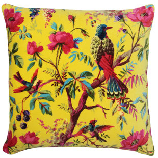 PAOLETTI Palampur Paradise Floral Square Throw Cushion