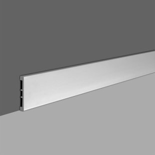 ARCHITECTURAL PRODUCTS BY OUTWATER L.L.C. RPS-4440 4'' H x 96'' W x 0.625'' D Plastic Chair Rail (Set of 11)