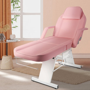 INBOX ZERO Beauty Spa Facial Salon Tattoo Adjustable Recliner Faux Leather Massage Chair