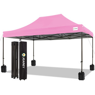 YOHO BEDDING INC 15 Ft. W x 10 Ft. D Steel Pop-Up Canopy