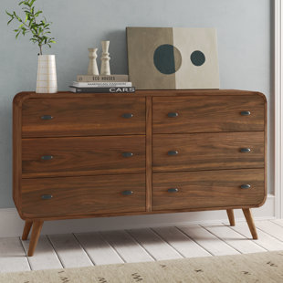 WADE LOGAN® Kegan 61'' W 6 - Drawer Dresser