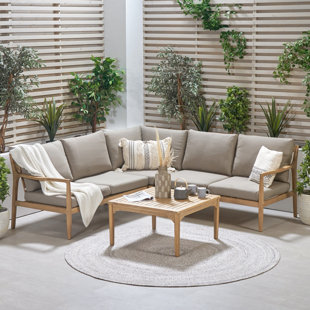 NATUR PUR Gardner 5 Seater Corner Sofa Set