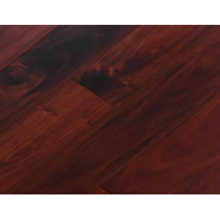 BELLA ESPRIT Mahogany 5/8" (0.63") Thick x 4 1/3" (4.3") x Varying Length Solid Hardwood Flooring