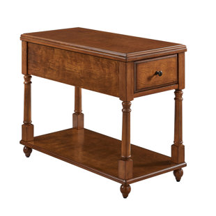 CANORA GREY Bontemps Solid Wood End Table with Storage