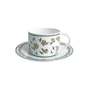 TWIG NEW YORK Daisy Chain Teacup and Saucer