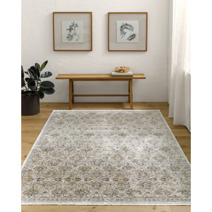 BECKI OWENS X LIVABLISS Becki Owens x Surya Ren Vintage Gray Area Rug