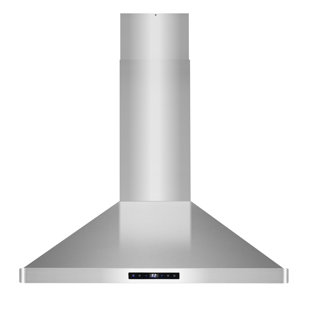 COSMO 36" 380 CFM Ducted Island Range Hood in Stainless Steel