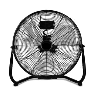 AQQRRA High Velocity Oscillating Wall Mounted Fan with 3 Fan Speeds